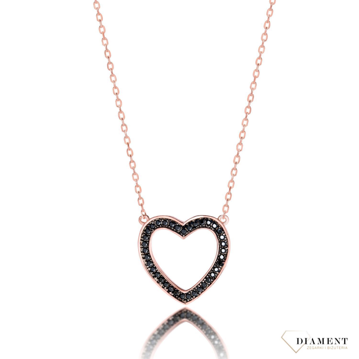 Naszyjnik srebrny serduszko puste Dall'Acqua N BY 185 071.jpg